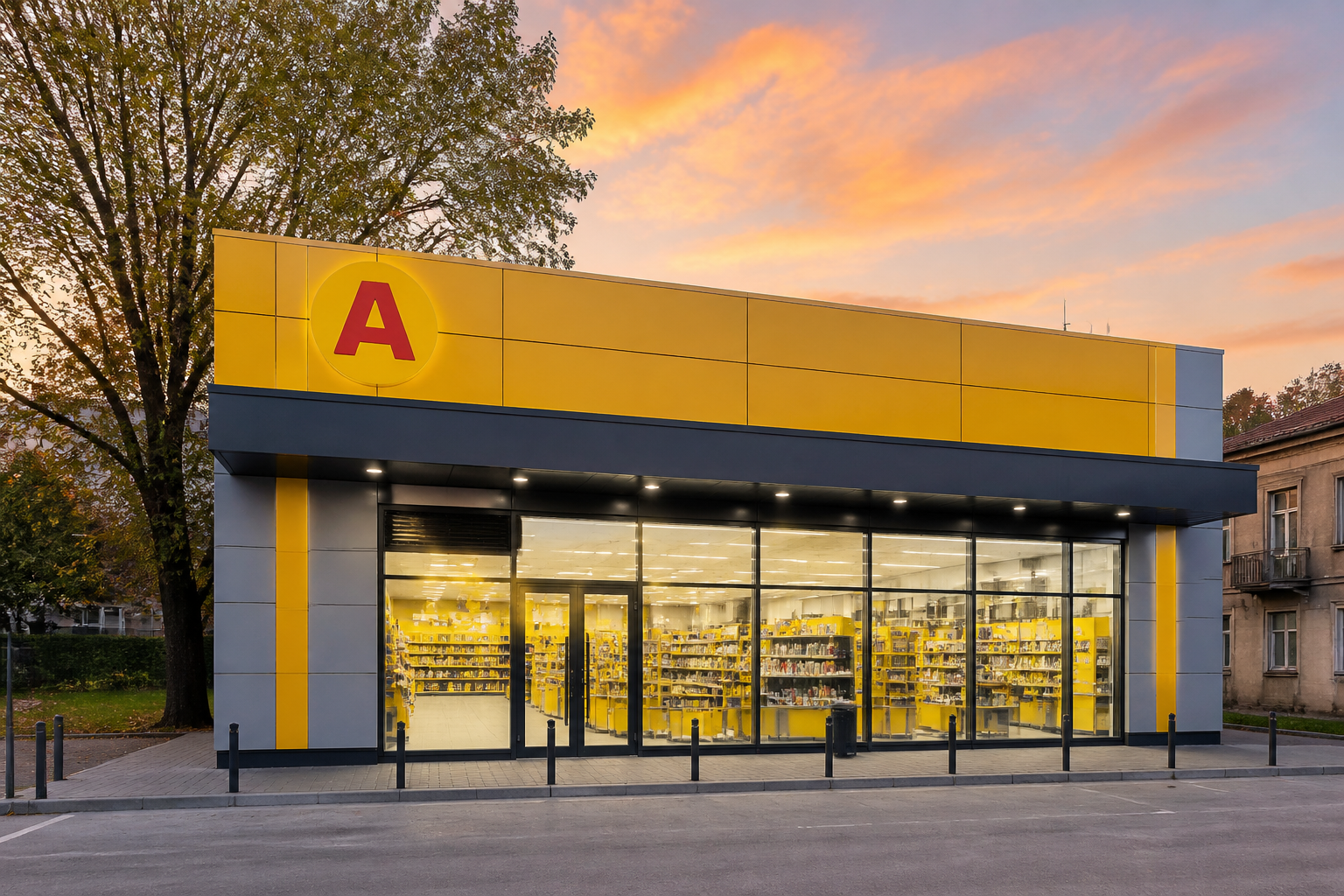 Аврора у місті Андріївка