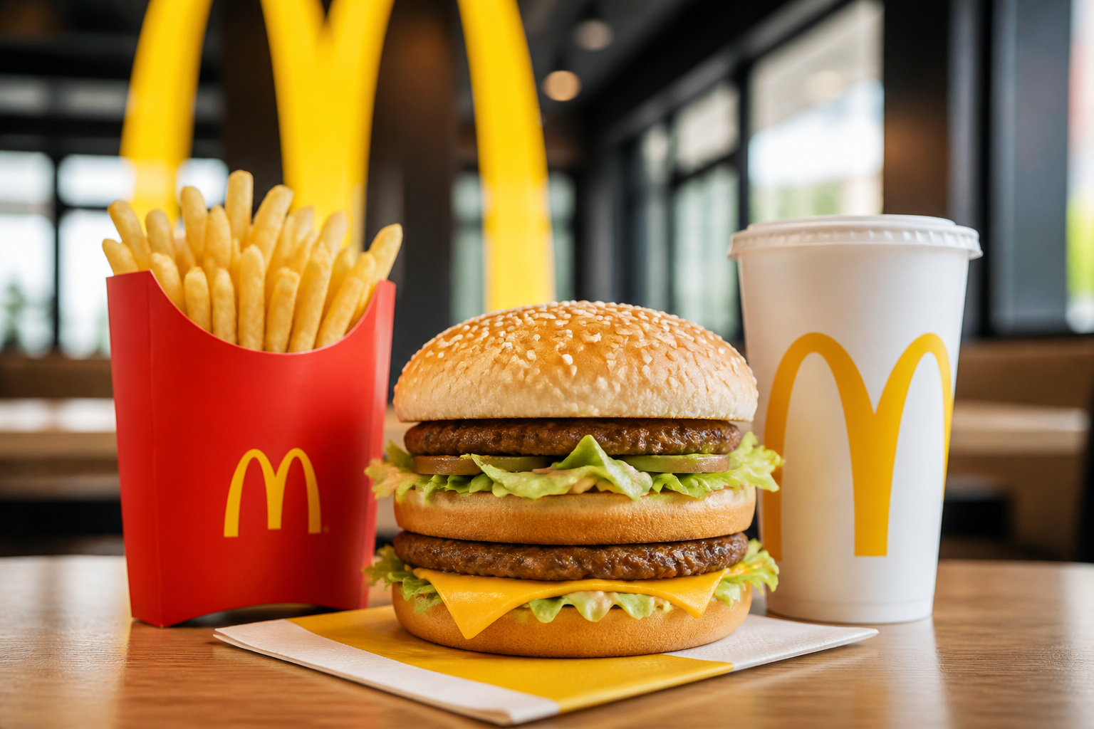 McDonald's — ресторан швидкого харчування в Фонтанці