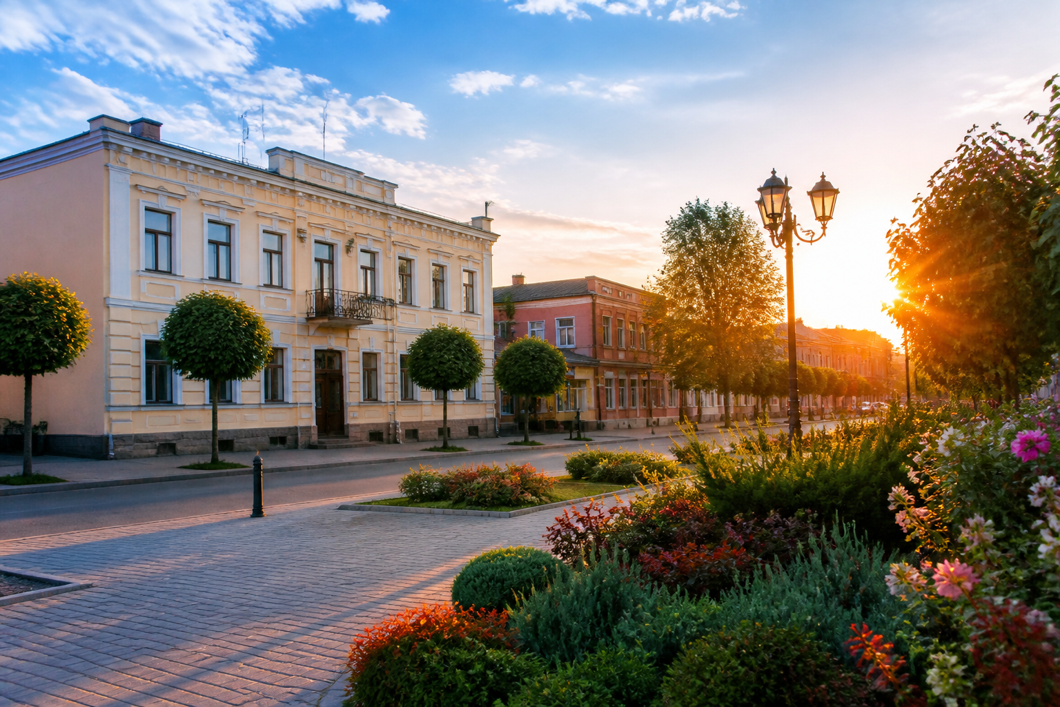 Аврора у місті Красноград