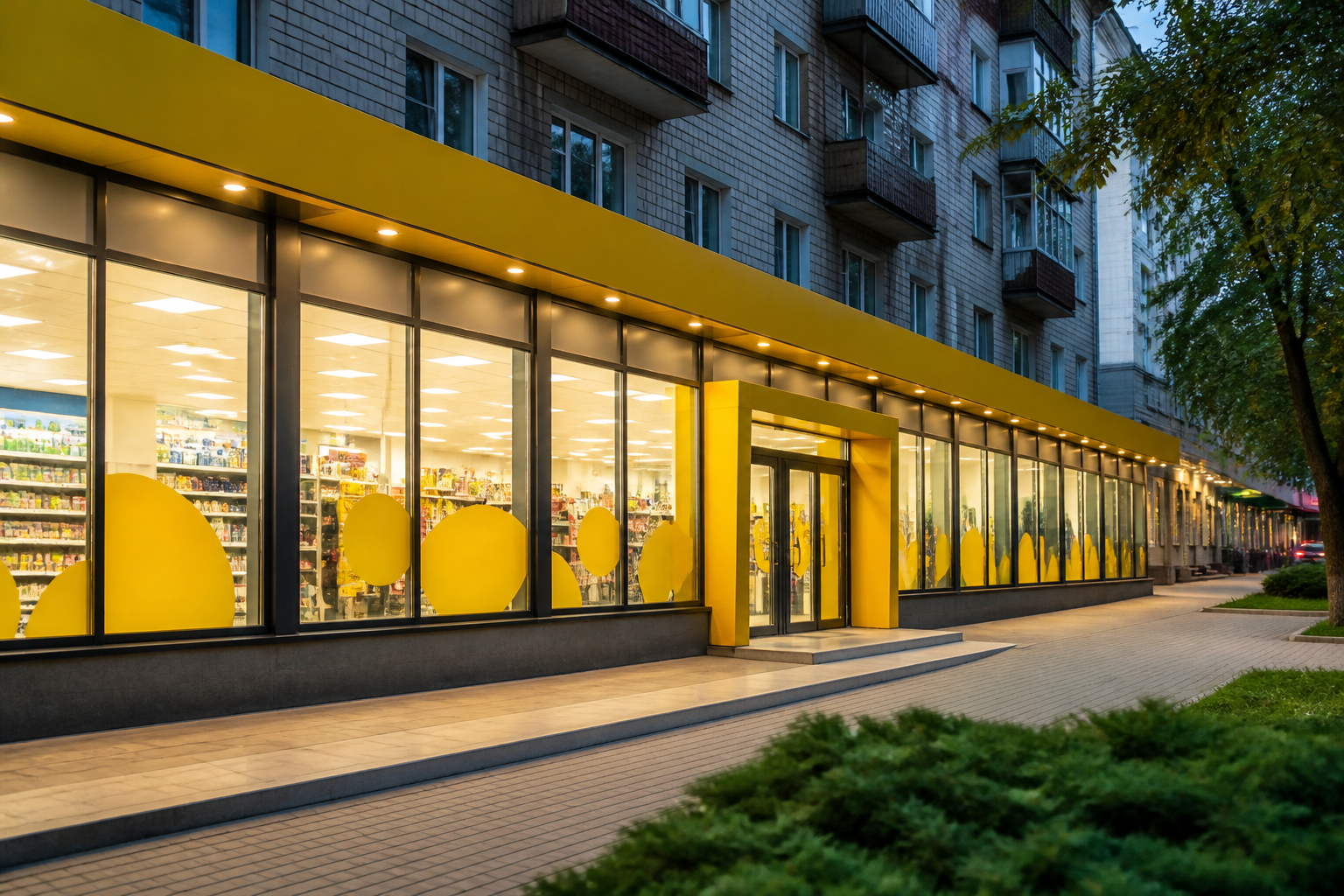 Аврора у місті Кременчук