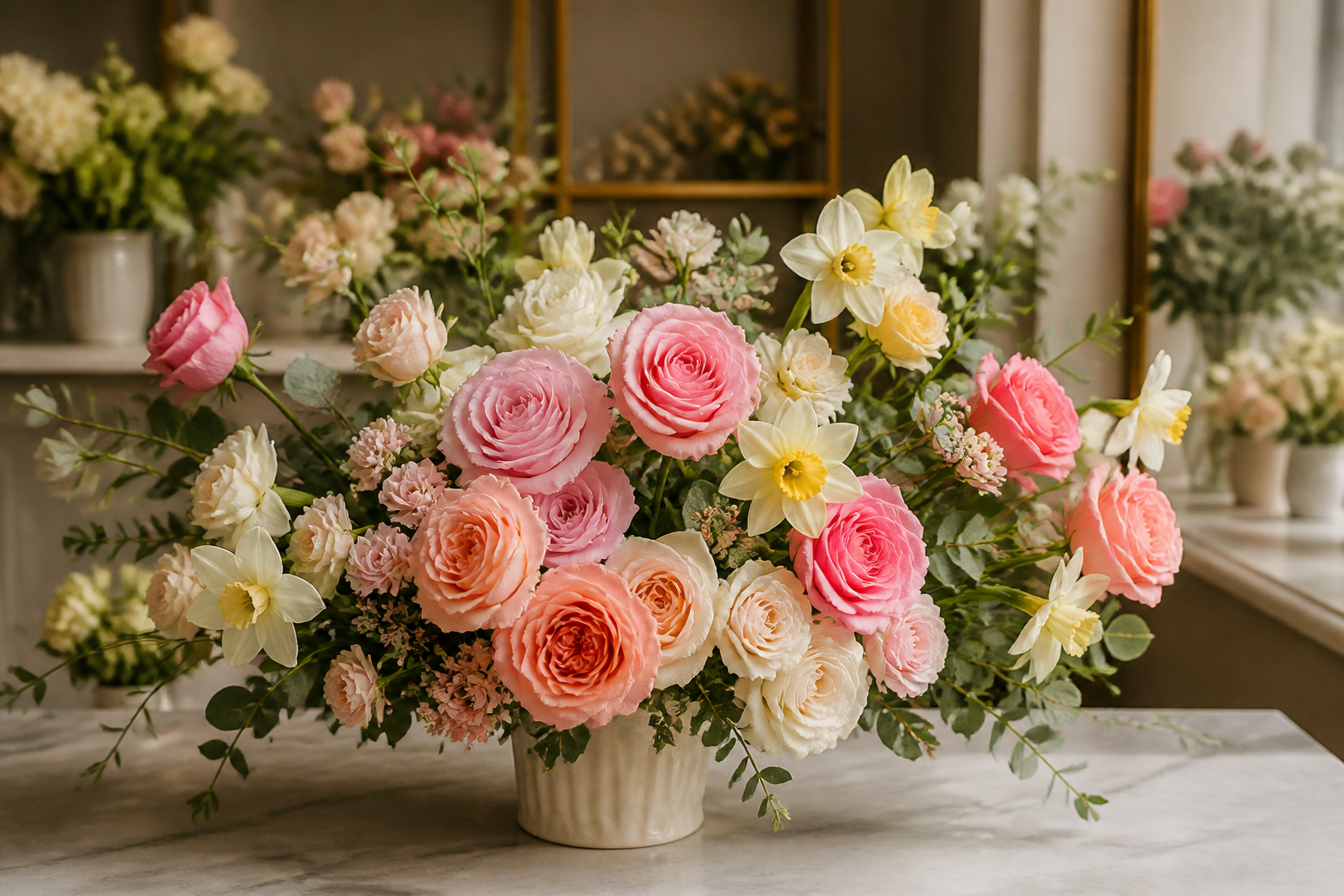 Roses & Daffodils