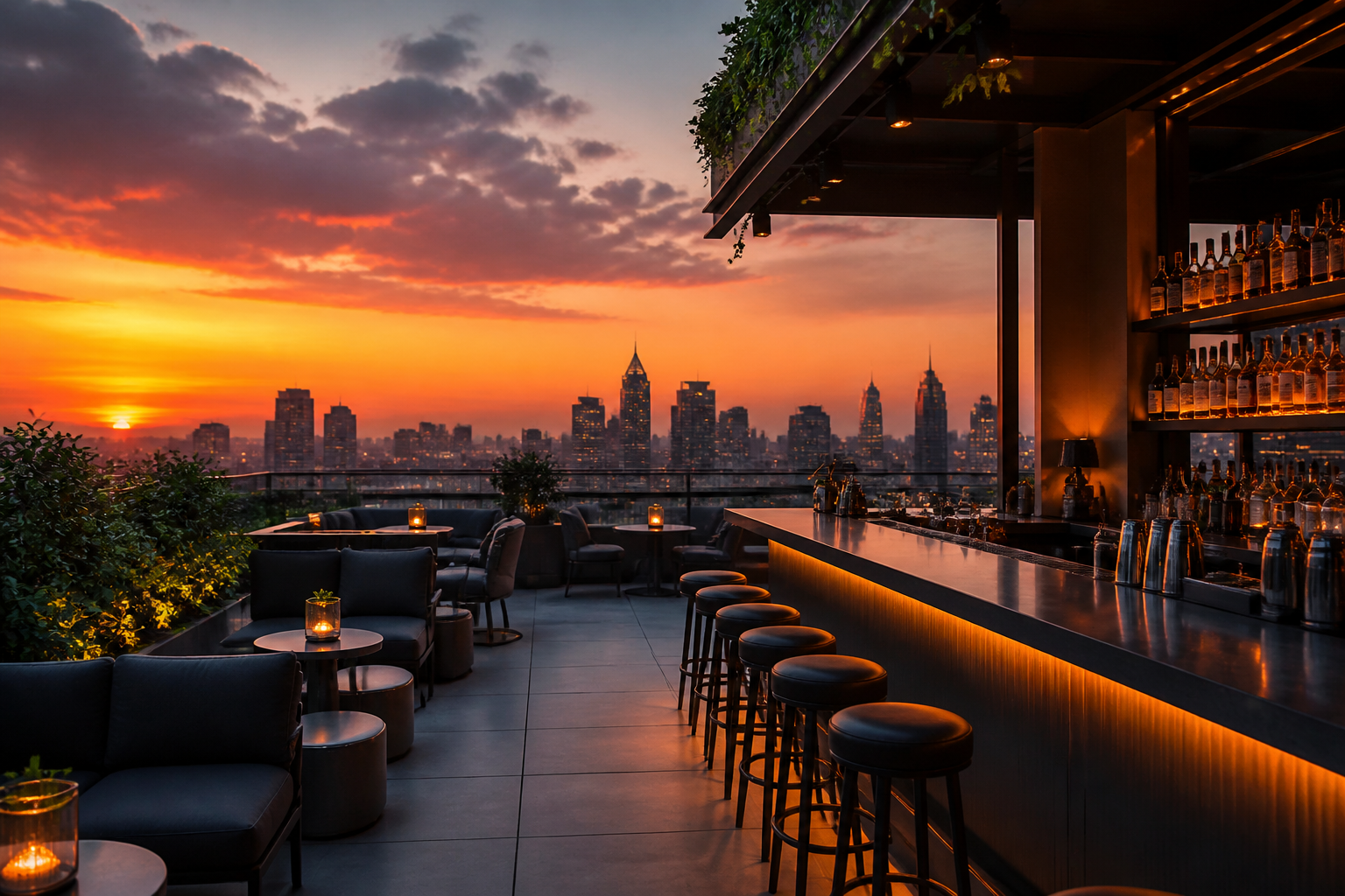 Rooftop View Bar