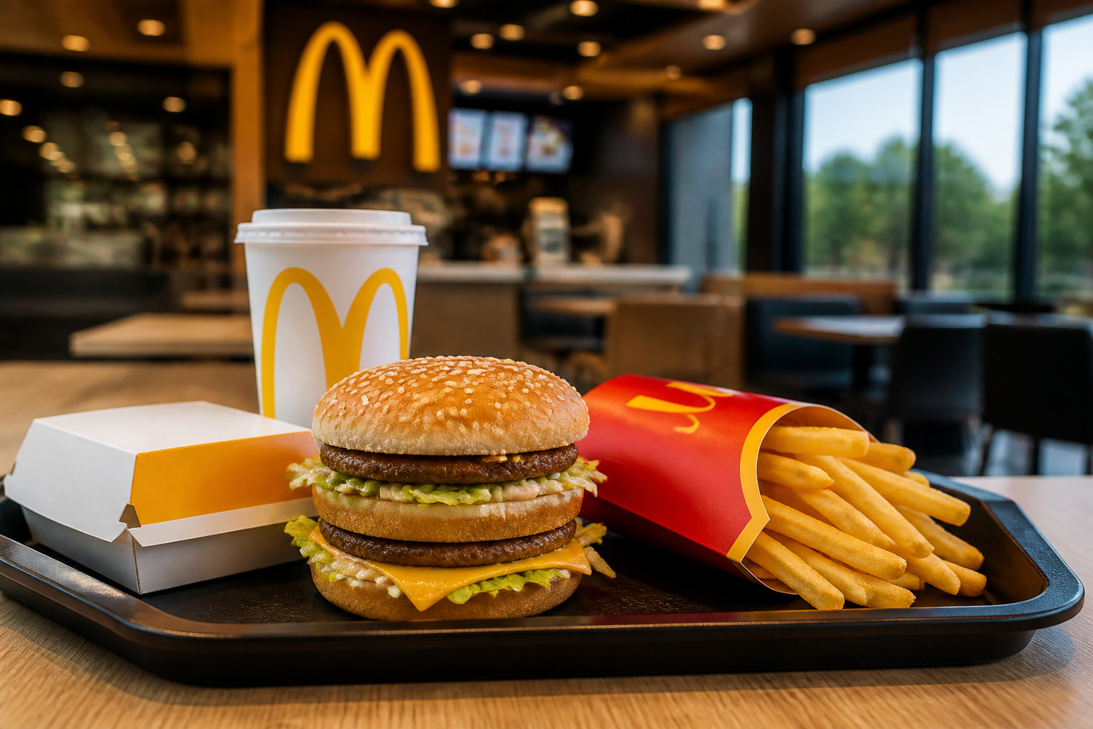 McDonald's — ресторан швидкого харчування в Лісниках