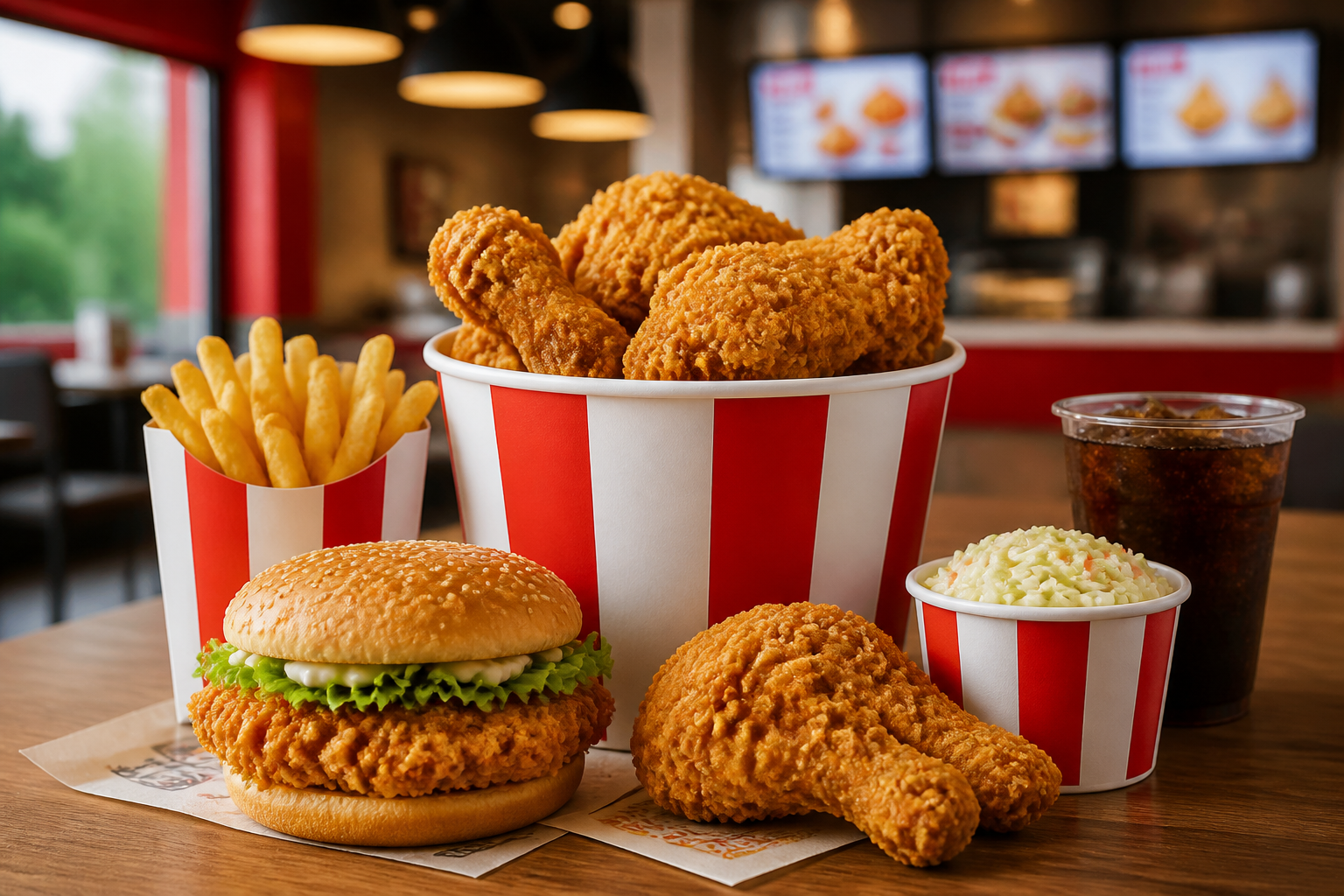 KFC — ресторан швидкого харчування в Полтаві