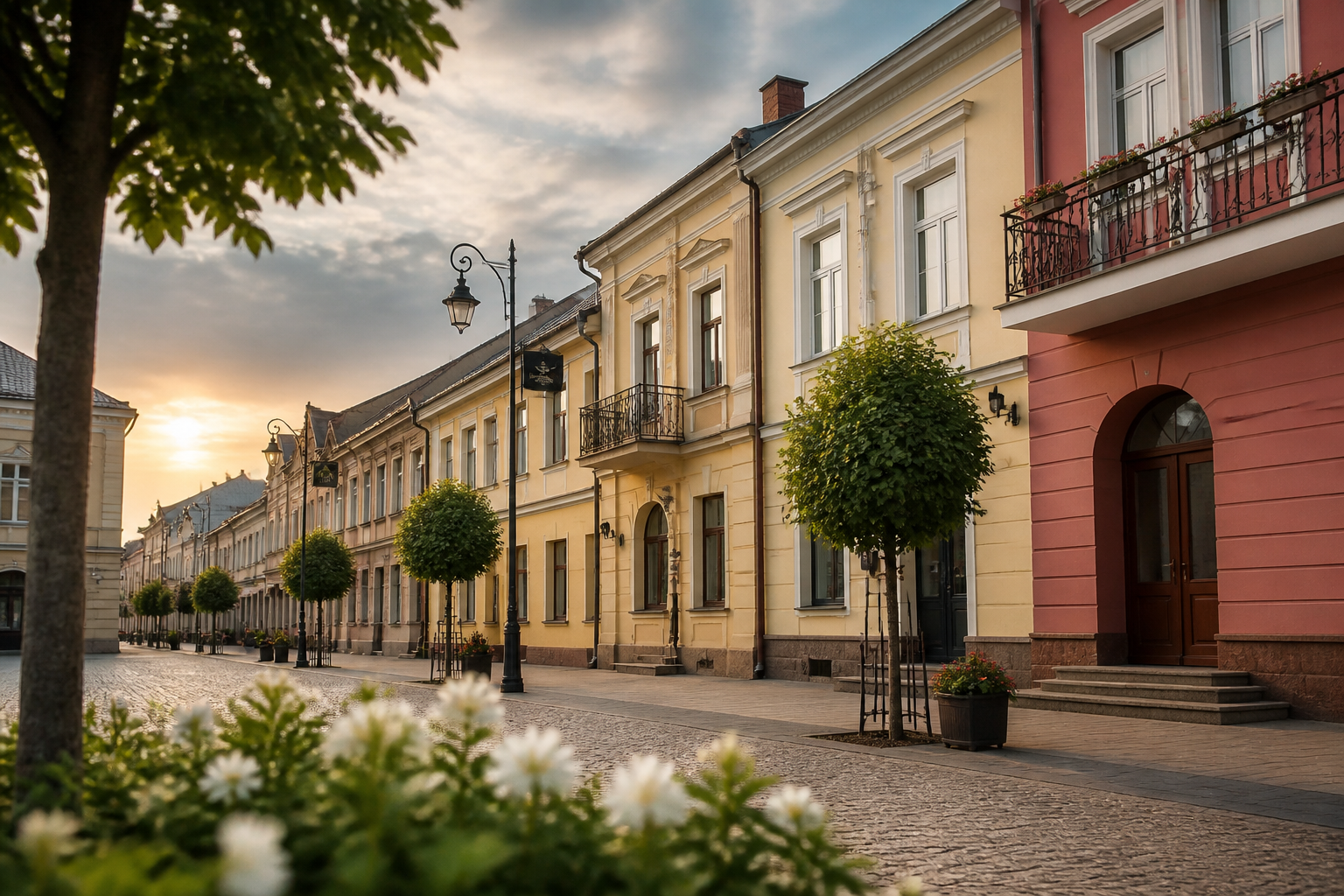 Аврора у місті Снятин