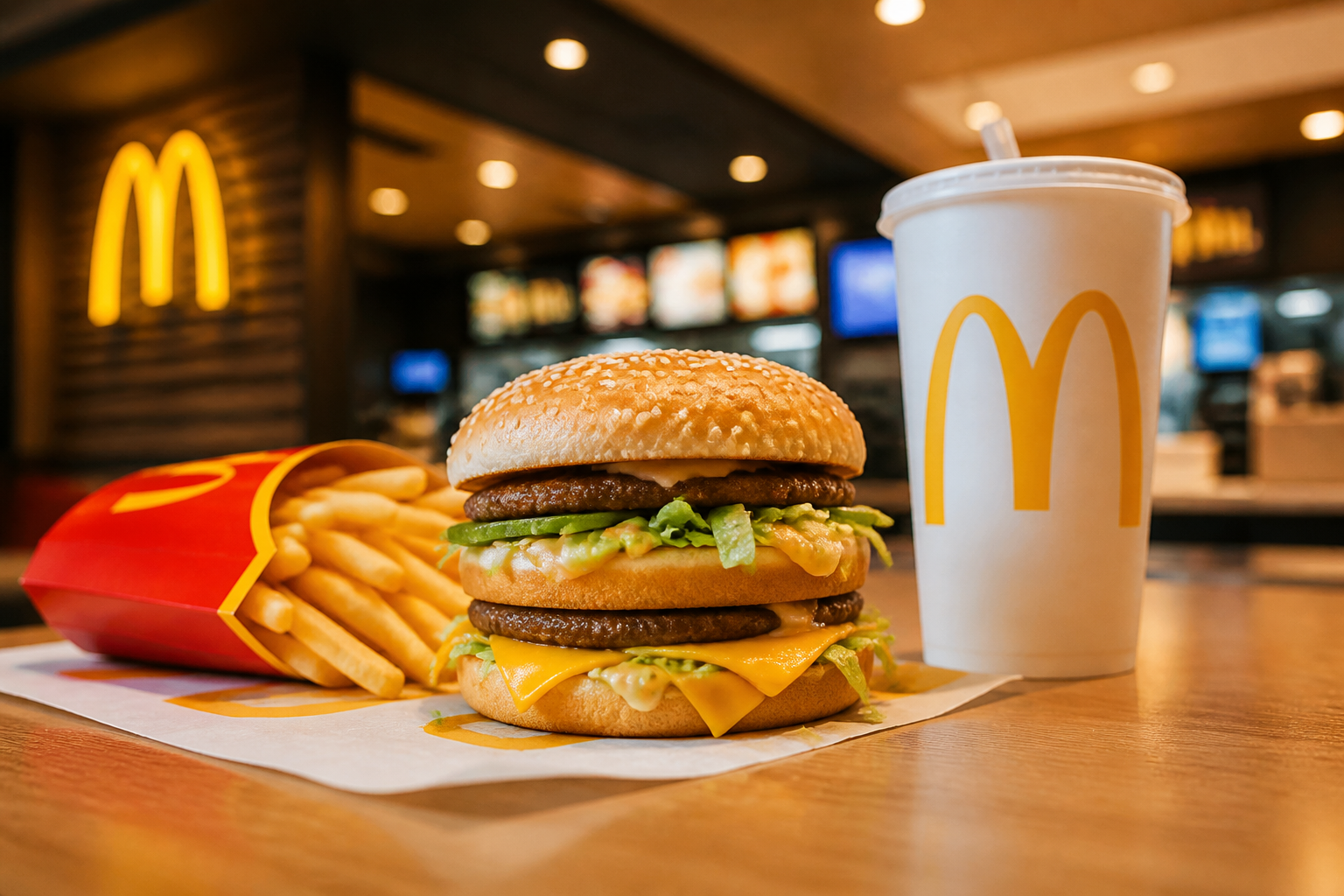 McDonald's — ресторан швидкого харчування в Ювілейному