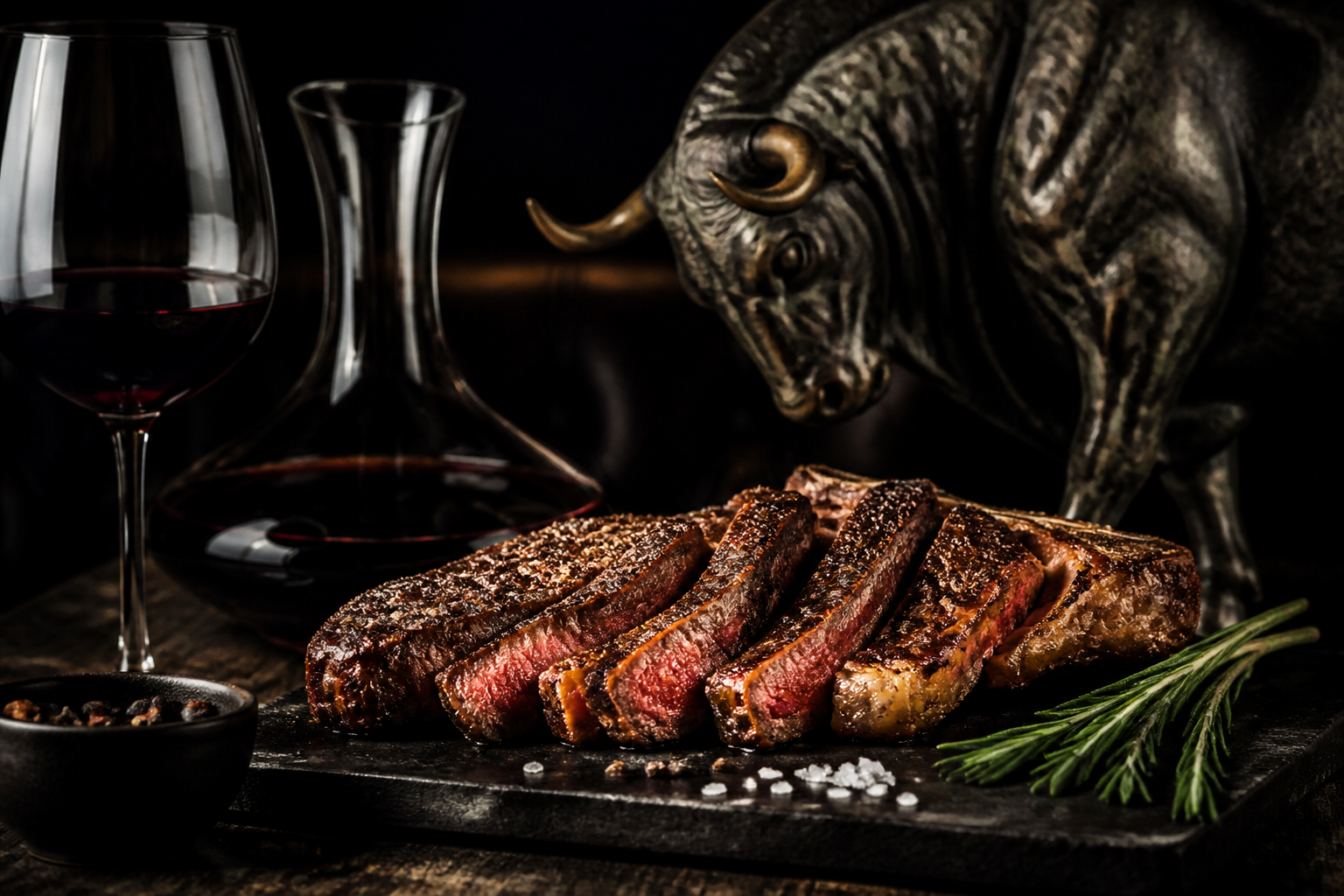 Bull Butcher and Wine
